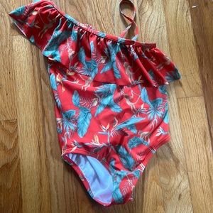 Jasmine & Jack one shoulder bathing suit size 5